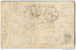 _R751: 498-NIEUPORT..La Rue Haute.." Payé " Uit ROESBRUGGE-HARINGHE > 1L LIEGE 1L LUIK (: Hollogne-aux-pierres) - Fortuna (1919)