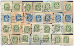 _Le250: Un Reste De 56 Timbres/ Fragment.......( Des Doubles De Grand-père... ) - Gebraucht