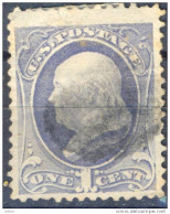 _Us861: 1 Cent :  FRANKLIN - Used Stamps