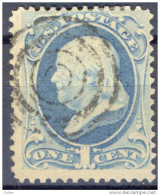 _Us875: 1 Cent :  FRANKLIN - Used Stamps