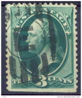 _Us796: 3 Cent :  WASHINGTON - Used Stamps