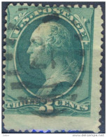 _Us851: 3 Cent :  WASHINGTON - Used Stamps
