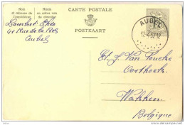 _G123: POSTKAART //CARTE POSTALE: 1,20F:  AUBEL >  Wakken - Cartes Postales 1951-..