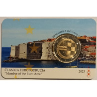 CROATIE - 2 EURO 2023 - INTRODUCTION DE L'EURO - Coincard - BU - Pruebas Privadas