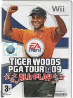 Jeu NINTENDO  WII  Tiger Woods PGA Tour 09 All Play  ( JE 2) - Wii