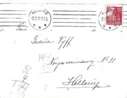 DENMARK # LETTER FROM 1928 - Entiers Postaux