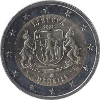 2021 LITUANIE - 2 Euros Commémorative - Région Historique De Dzūkija - Litouwen