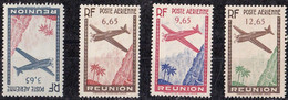 Réunion - Poste Aérienne - YT N° 2 à 5 ** - Neuf Sans Charnière - 1938 - Luftpost