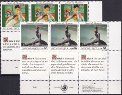 UNO GENF 1989 Mi-Nr. 180/81 ** MNH - Unused Stamps