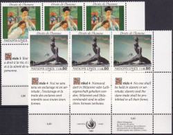 UNO GENF 1989 Mi-Nr. 180/81 ** MNH - Nuovi