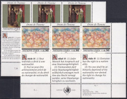 UNO GENF 1991 Mi-Nr. 208/09 ** MNH - Unused Stamps