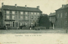 Courcelles, Entrée De La Rue Du Parc - Courcelles