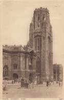 Postcard Bristol University Tower PU 1933 My Ref B14829 - Bristol