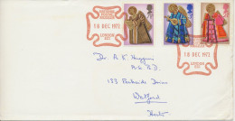 GB SPECIAL EVENT POSTMARKS 1972 NATIONAL POSTAL MUSEUM LONDON EC1 - STRUCK IN BROWN-RED, SMALL FAULTS – ADRESSED TO THE - Briefe U. Dokumente