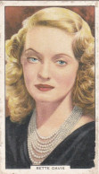 My Favourite Part 1936 - Gallaher Cigarette Card - 46 Bette Davis - Gallaher