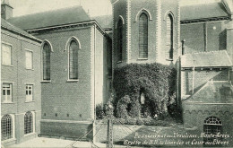 Haute-Croix, Pensionnat Des Ursulines, Grotte Et Cour Des élèves (pas Habituelle) - Pepingen