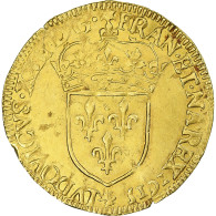 France, Louis XIII, Écu D'or Au Soleil, 1615, Paris, TTB+, Or, Gadoury:55 - 1610-1643 Louis XIII The Just