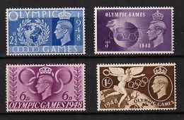 Great Britain, 1948, Mi: 237/40 (MNH) - Ungebraucht