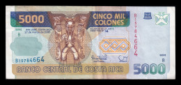 Costa Rica 5000 Colones 1996 Pick 266 Serie B Mbc/+ Vf/+ - Costa Rica