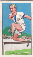 Champions 1934 - Gallaher Cigarette Card - 9 Lord Burghley, Athletics - Gallaher