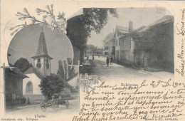 Eclépens - Eglise - Ancien Collège - épicerie Bas Du Village Oblitération Du 29.11.1903 Eclépens - La Sarraz