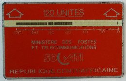 CENTRAL AFRICAN REPUBLIC - 1st Issue - 1987 - 120 Units - 706E - Used - R - República Centroafricana