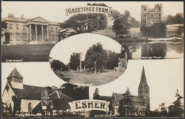 Greetings From Esher, Surrey, C.1920 - Andrew Smith RP Postcard - Surrey