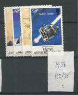 1986 MNH British Antactic Territory, Mi 132-35 Postfris** - Nuevos