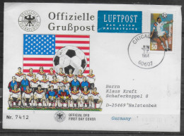 USA  Lettre  Cup 1994  Football Soccer Fussball - 1994 – USA