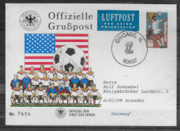 USA  Lettre  Cup 1994  Football Soccer Fussball - 1994 – USA