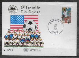 USA  Lettre  Cup 1994  Football Soccer Fussball - 1994 – Estados Unidos