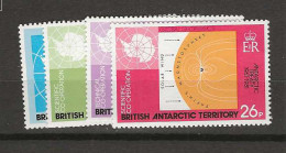 1981 MNH British Antactic Territory, Mi 84-87 Postfris** - Nuevos