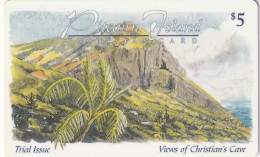 PITCAIRN ISLAND - Palm Tree, First Trial Issue $5, Mint - Isole Pitcairn