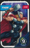 Carte E. Leclerc 2023 Marvel Défie Tes Héros Thor 038 - Andere & Zonder Classificatie