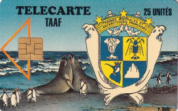 TAAF - Elephants De Mer, First Issue, Tirage 1000, 09/94, Used - TAAF - Franz. Süd- Und Antarktisgebiete