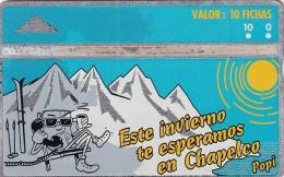 ARGENTINA(L&G) - Winter Of Chapelco(PO 08), POPI Telecard, CN : 403L, Tirage 700, Mint - Argentine