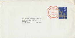 GB SPECIAL EVENT POSTMARKS 1978 NATIONAL POSTAL MUSEUM LONDON EC1 STRUCK IN BROWN-RED – ADRESSED TO THE FAMOUS PHILATELI - Brieven En Documenten