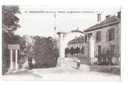 HERICOURT - 70 - Entrée Du Quartier D'Artillerie - GEO 3 - - Héricourt