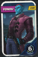 Carte E. Leclerc 2023 Marvel Défie Tes Héros Yondu 018 - Andere & Zonder Classificatie