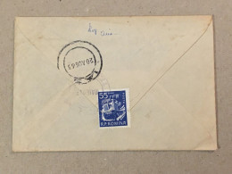 Romania RPR Stationery Stamp On Cover Iasi Ploiesti Prahova Train Zug Railway Chemin De Fer Eisenbahn - Briefe U. Dokumente