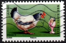 FRANCE  1v - Used - Coq - Coqs - Rooster Roosters - Hahn - Hähne Gallo - Gallos Galli - Haan - Hanen - Gallinacées & Faisans