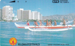 HAWAII - Canoe, Aloha Festival "93(reverse B), Tirage 500, Mint - Hawaï