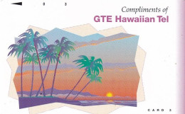 HAWAII - Beach(black Arrow)(complimentary Card), Tirage 1500, Mint - Hawaï