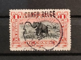 Congo Belge - 36L1 - 1909 - Oblitéré - Used Stamps