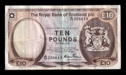 Escocia Scotland 10 Pounds Sterling 1985 Pick 343a Bc/Mbc F/Vf - 10 Ponden