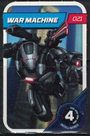 Carte E. Leclerc 2023 Marvel Défie Tes Héros War Machine 021 - Otros & Sin Clasificación