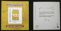 BF Personnalisé 100e De PHILAPOSTE - Unused Stamps