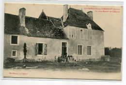 72 LA FRESNAYE Sur CHEDOUET  E Vieux Manoir De Chedouet Et Ses Habitants 1910 - Lib Métayer     D16  2019  - La Fresnaye Sur Chédouet