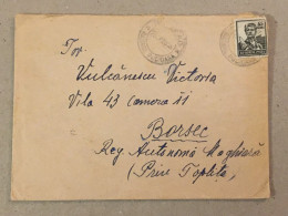 Romania RPR Stationery Stamp On Cover Iasi Burdujeni Suceava Communist Worker Ouvrier Communiste Bezdead Dambovita - Lettres & Documents