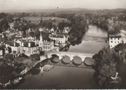 (19) Cpsm 10x15. En Avion Au-dessus De... LARCHE . Le Pont Sur La Vézère - Andere & Zonder Classificatie